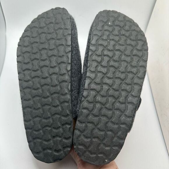 CUSHIONAIRE Womens Clog 6.5 GRAY WOOL - Picture 5 of 7